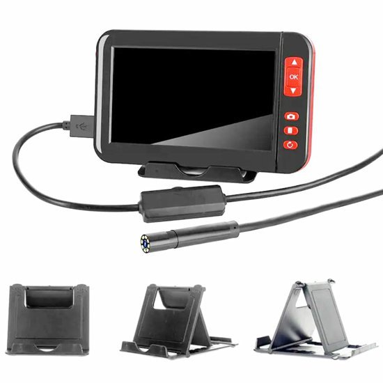 Endoskopická kamera s LCD