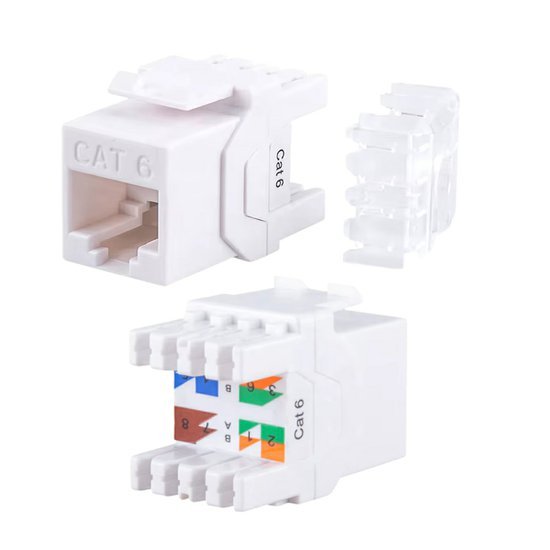 Keystone CAT6  UTP 180° 11