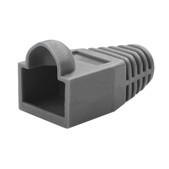 Krytka na RJ45 konektor šedá