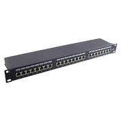 Patch panel 19" STP 24 port