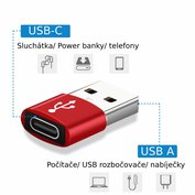 W-star Redukce USBC samice na USB A, USB3.0, RDUSBCF