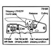 Krimpovací kleště EZ RJ45, Cat5, Cat6, Cat7 4