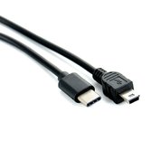 W-star Redukce USB mini / USBC 50cm, 3,5mm, USB3.1, USBminiC50