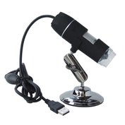 W-star Digitální mikroskop DM2M500soft, 2M, zvětšení 500x, přísvit, černá, W10 USB